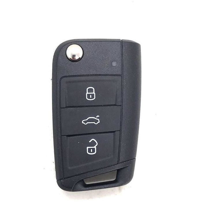 OEM Flip Key Remote for VW Polo 3 button Hitag Pro VAG3 2G6959752
