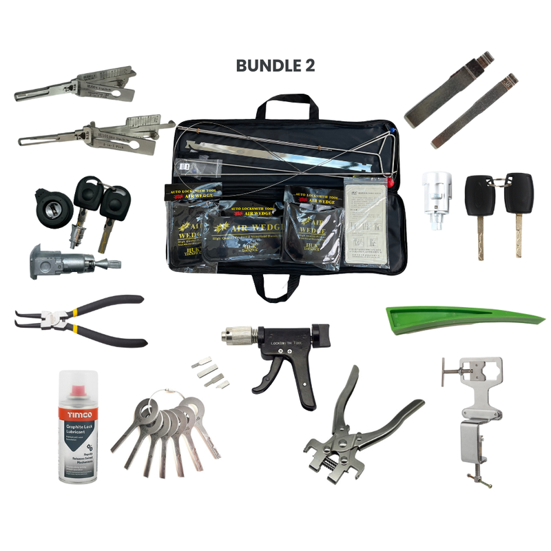 Auto Locksmith Bundle 2 - Mobile Locksmith Essentials - 14 pieces