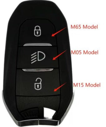 Aftermarket Handsfree PSA Smart Key for Citroen Peugeot Vauxhall Lights IM3A (Switchable)
