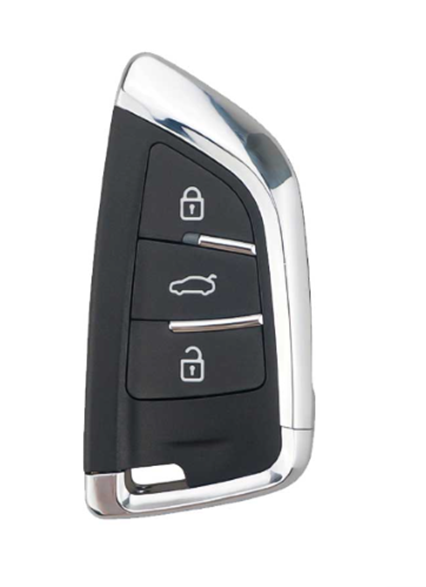 KEYDIY Multifunction Remote Flip Key ZB02-3 Button Smart Remote Key