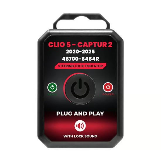 ESL/ ELV Steering Lock Simulator Emulator for Renault Clio 5 Captur 2 ...