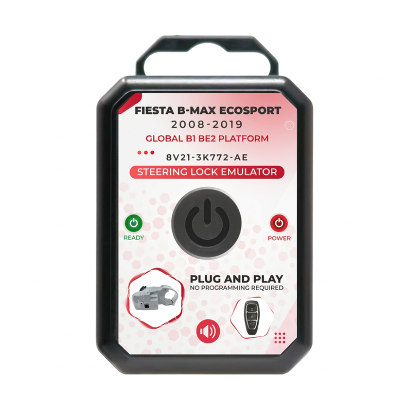 ESL/ ELV Steering Lock Simulator Emulator for Ford Fiesta B-Max EcoSport 2008-2019