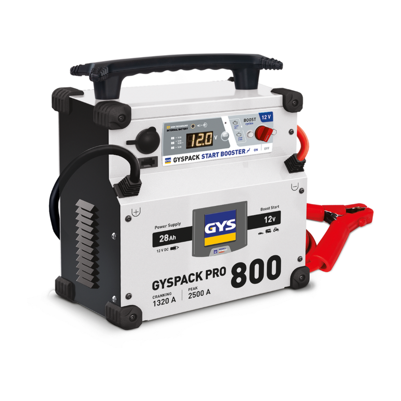 GYSPACK PRO 800 – 12V Auto Locksmith Booster Pack & Jump Starter (2500A Peak)