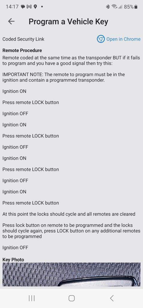 Flip Key Remote for Honda Civic Jazz CRV - ID46