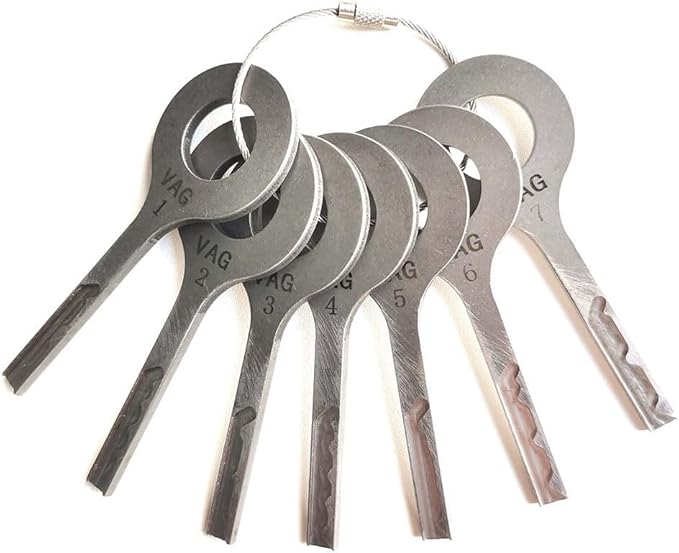 HU66 Jiggler Keys for VW Audi Seat Skoda VAG - Entry Tools