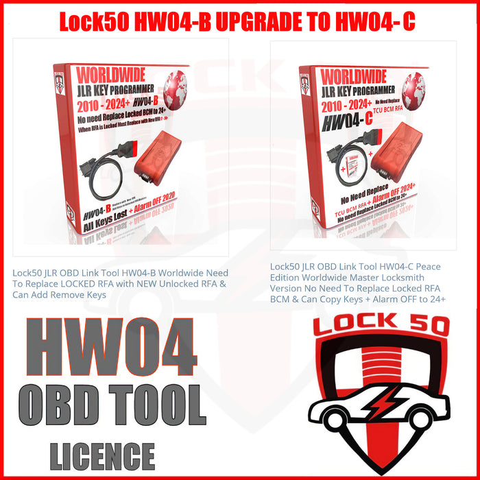 Lock50 HW04 Software Upgrade Path – From HW04-B to HW04-C