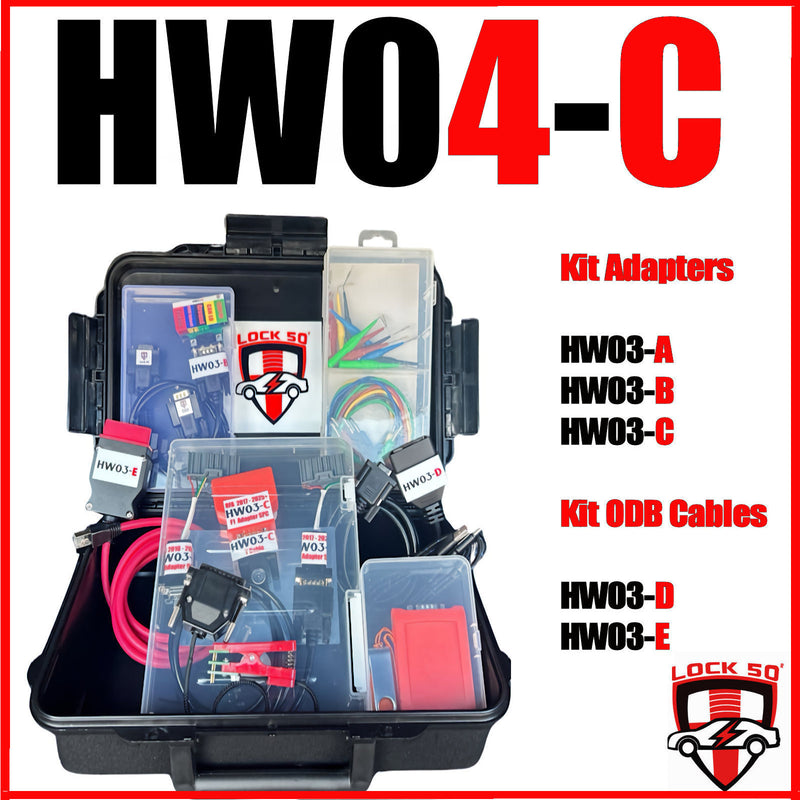 Lock50 HW04-C Tool Kit Enhanced Version - Programming Tools