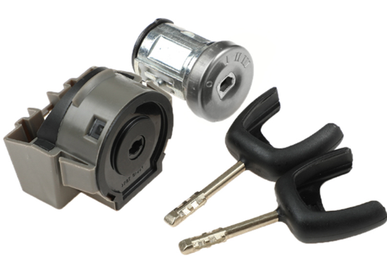 Ignition Starter Barrel Lock Switch Lock Barrel and Keys for Ford Transit Mk7 Fiesta Focus etc