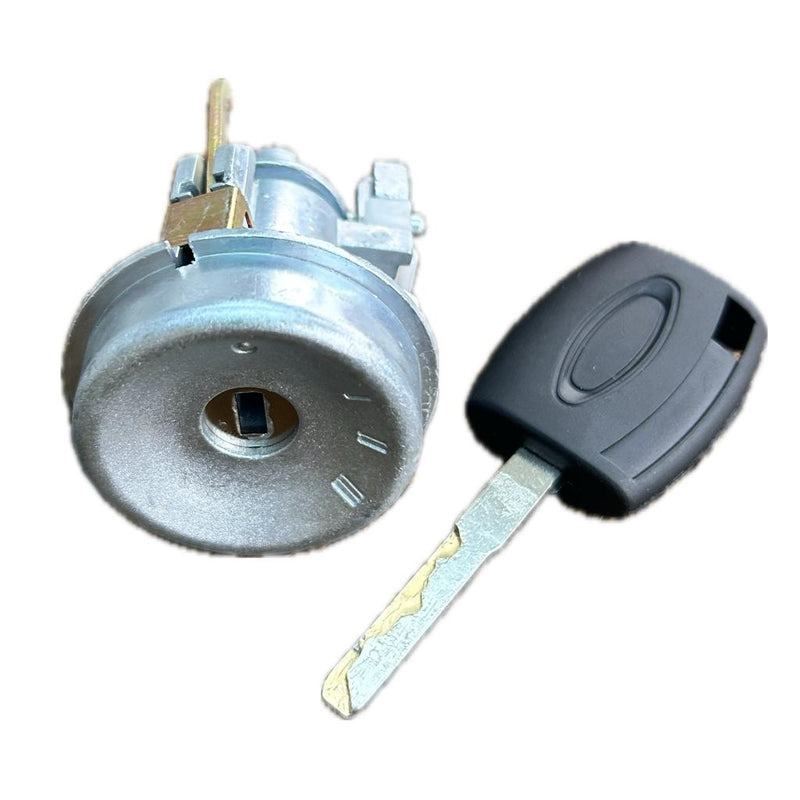 Ignition Lock Cylinder and Key for Ford HU101 Fiesta - Ignition