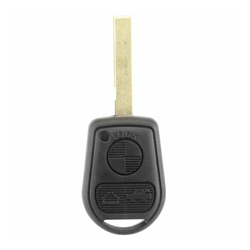 Remote Key Case with HU92R Blade compatible with BMW