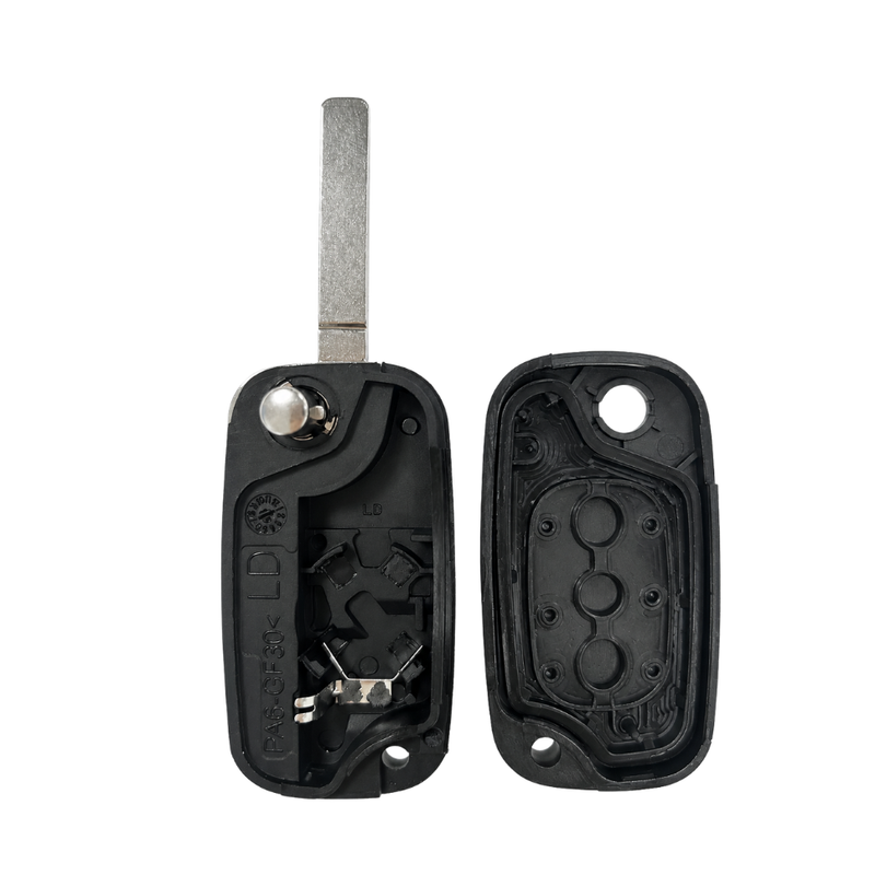 Flip Key Remote Key CASE for Renault Mercedes 2 button VA2