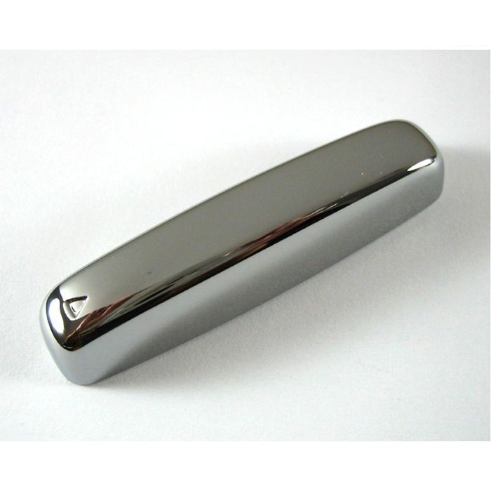 Chrome End Cap for Jaguar Range Rover Smart Key Remote - No Logo