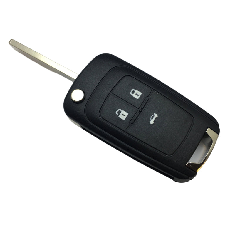 Flip Key Case HU100- Astra J Style 3 button - Key Cases