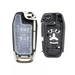 Flip Key Remote Case for Ford Ranger Fiesta KA EcoSport HU101 (Battery on Case) - Key Cases