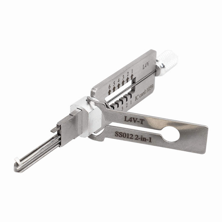 Lishi Style L4V Locks4Vans 2in1 Pick/Decoder (Ford VW Peugeot Citroen Vauxhall) - Entry Tools