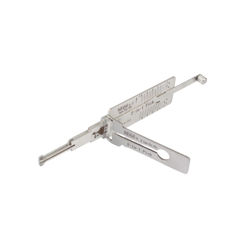 Original Mr Li Lishi NE66 2 in1 Pick/Decoder (for Volvo)