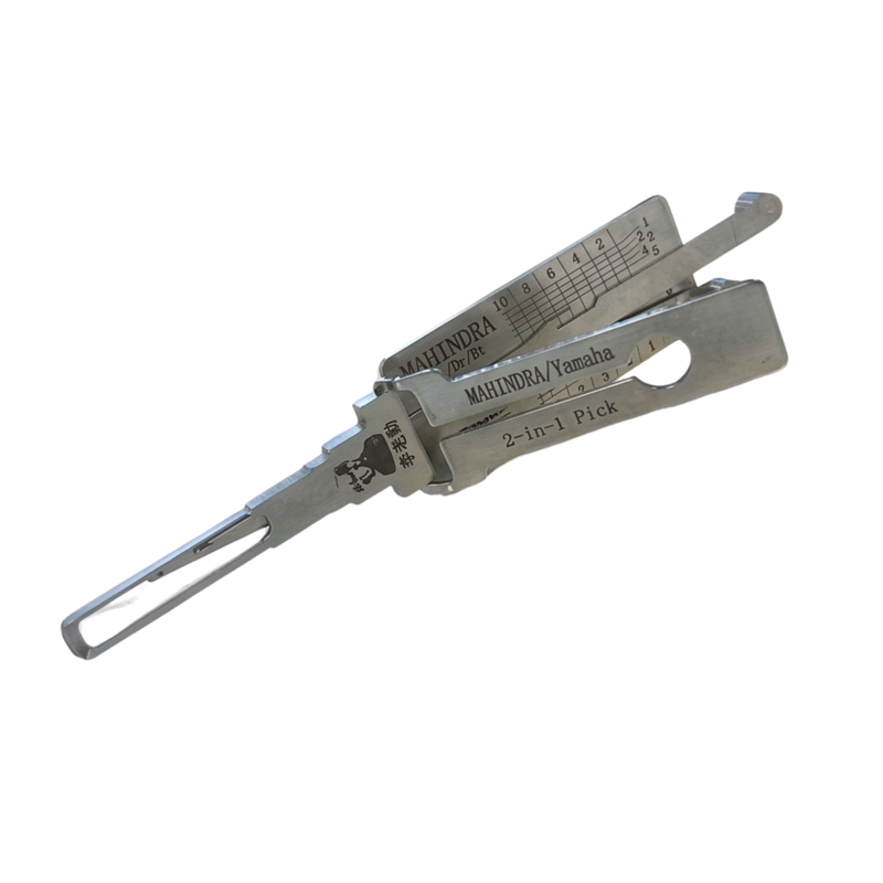 Original Mr Li Lishi Mahindra / KTM 2 in1 Pick/Decoder (for Citroen Peugeot Vauxhall ) 2024+.