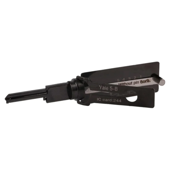 Residential Pick and Decoder 2in1 Yale 5-B (Black) - Entry Tools