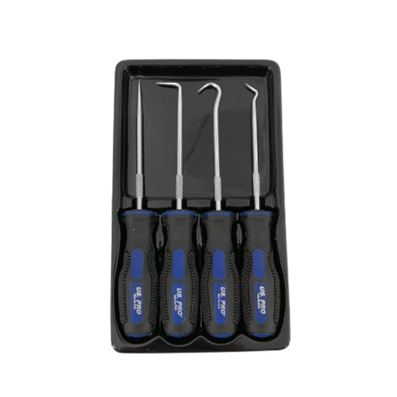 US PRO 4pc Short Pick & Hook Set (5034)