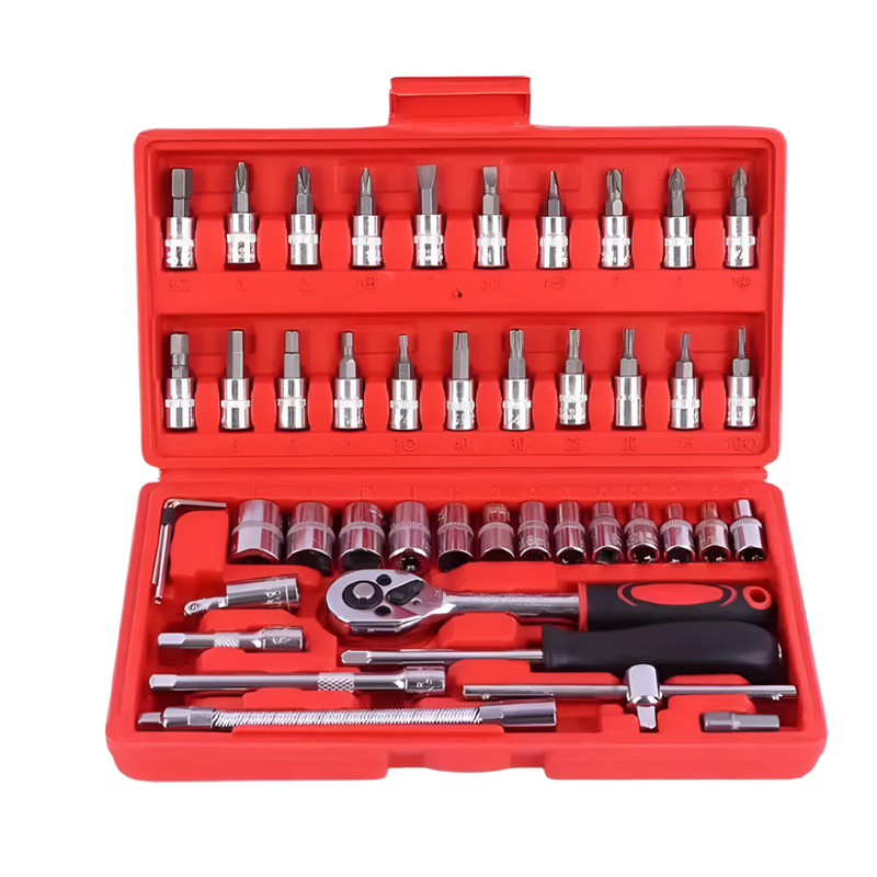 Handy Socket and Ratchet Bit Set - 46 Pieces - Tool