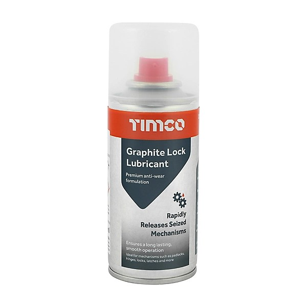 TIMCO Graphite Spray Lock Lubricant - 80ml
