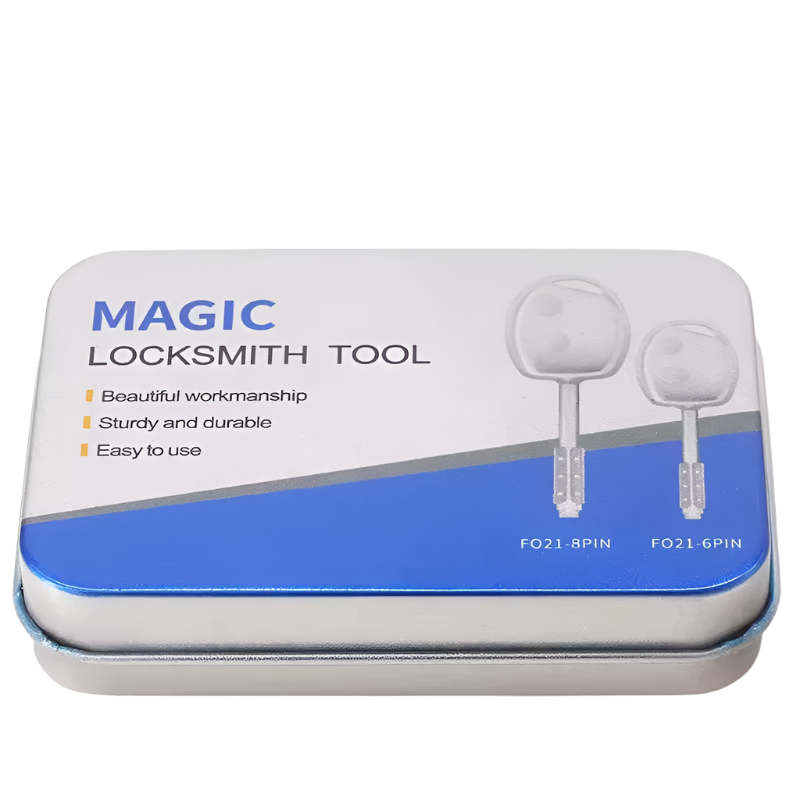 KLOM Ford 6-Cut & 8-Cut Tibbe Pick – ’Magic Tibbe Key’ - Programming Tools