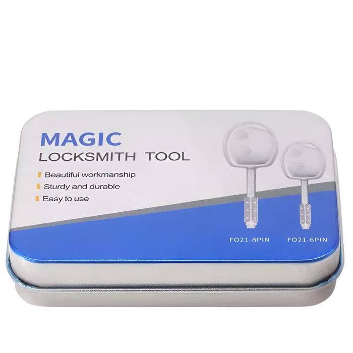 KLOM Ford 6-Cut & 8-Cut Tibbe Pick – "Magic Tibbe Key"