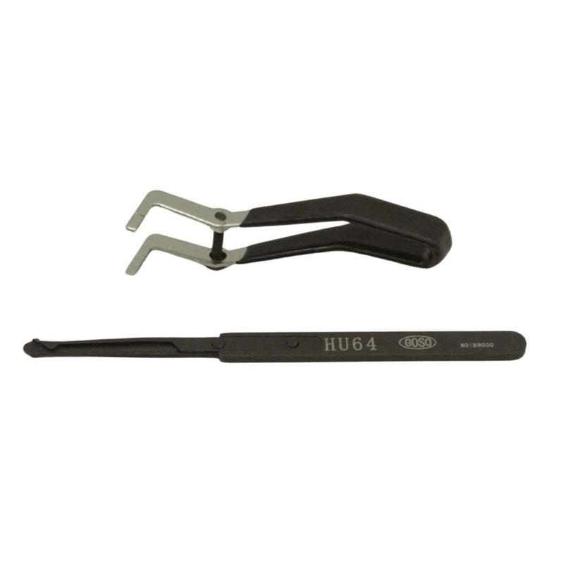 GOSO HU64 Rake Pick Tool – For Mercedes-Benz Inner Groove Locks - Entry Tools