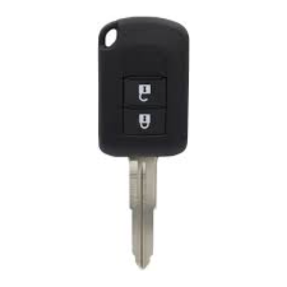 Remote Key for Mitsubishi ASX Mirage Outlander 2 buttons