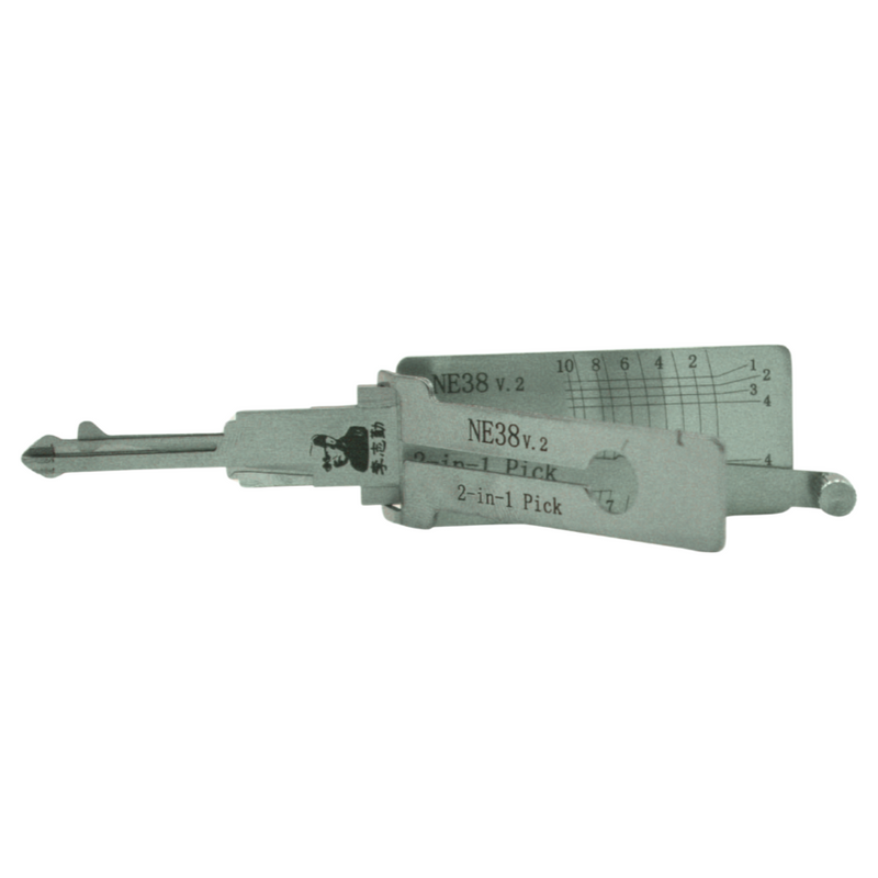 Original Mr Li NE38 2in1 Pick/Decoder (For Rover MG Land Rover) - Entry Tools