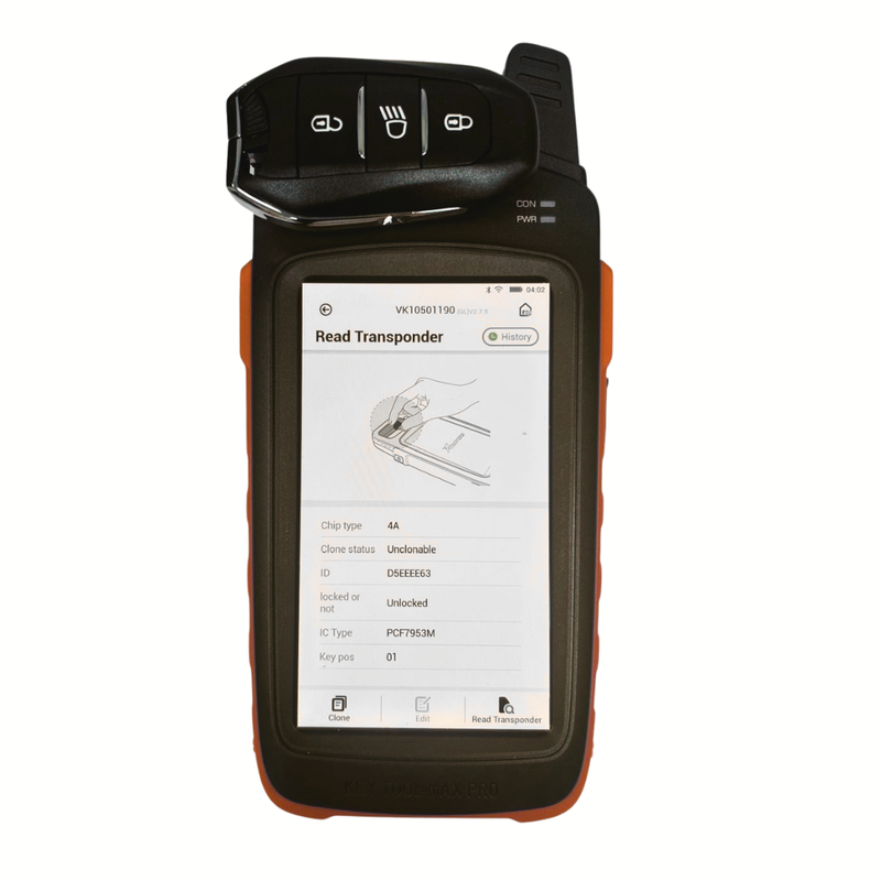 OEM Smart Key for Citroen Peugeot ID4A (Lights) HU83