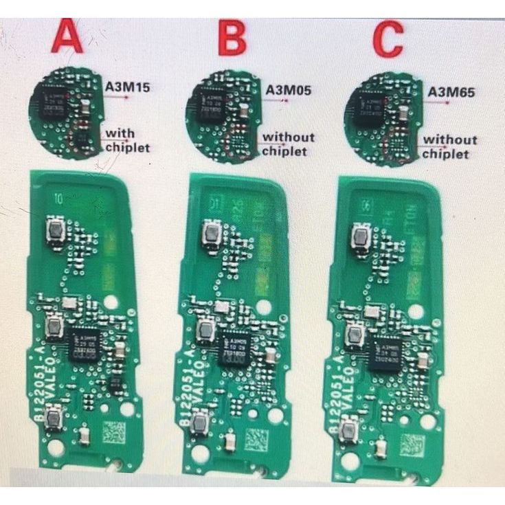 OEM Smart Keyless Go Remote for Citroen Peugeot Vauxhall ID4A A3M15 (Boot) HU83