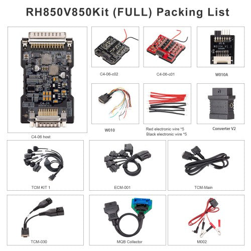OBDSTAR RH850/V850 Adapter Full Kit