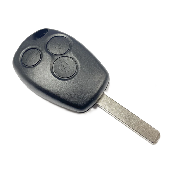 Remote Key Fob for Dacia /Vauxhall Vivaro Renault Trafic (Hitag 3) ID4A 3 Button - Remote