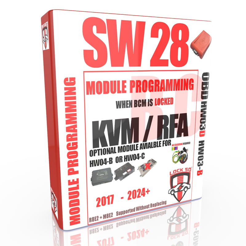 Lock50 HW04-C Tool Kit Enhanced Version - Yes ADD SW28 Anytime Licence ( + £2000) - Programming Tools