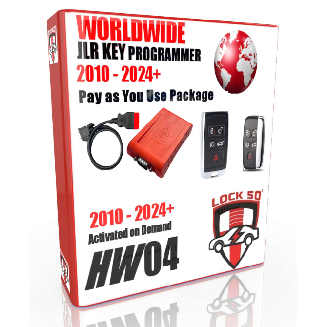 BUNDLE DEAL: Lock50 JLR HW04 Pay As You Go (PAYG) Tool Kit & Everything you need to start straight away!