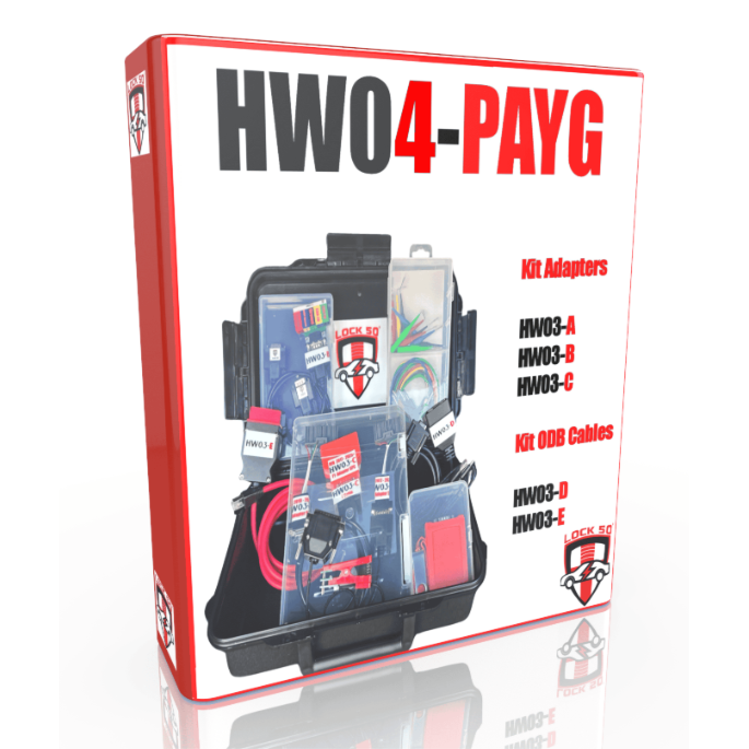 BUNDLE DEAL: Lock50 JLR HW04 Pay As You Go (PAYG) Tool Kit & Everything you need to start straight away!
