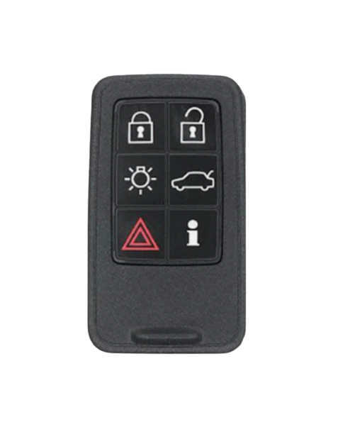 Smart Remote for Volvo S60,XC70,S80,XC90,XC60,V60, 6 button 868mhz