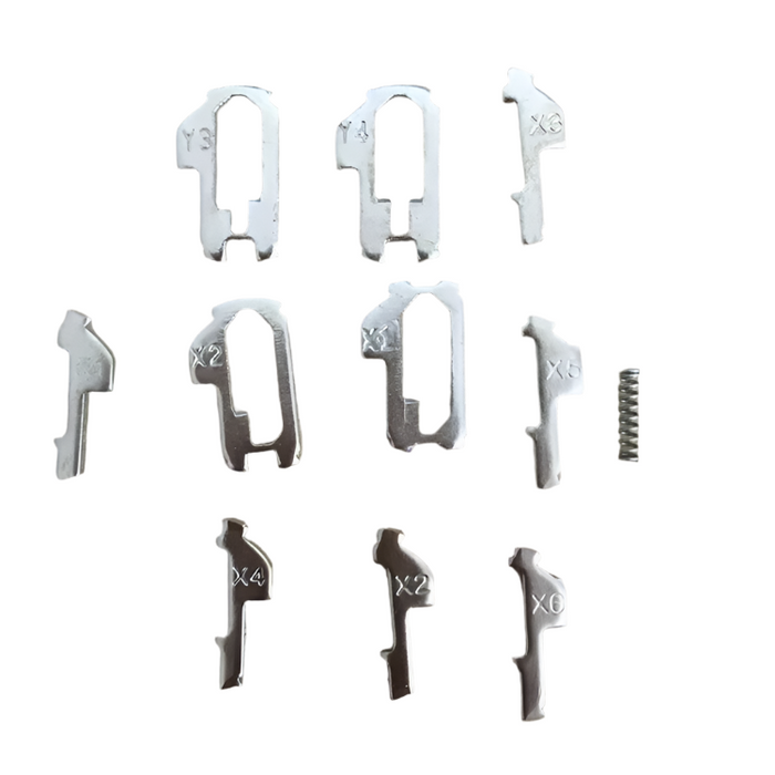 Lock Parts Wafer Kit Reed Tumbler for Honda HON66