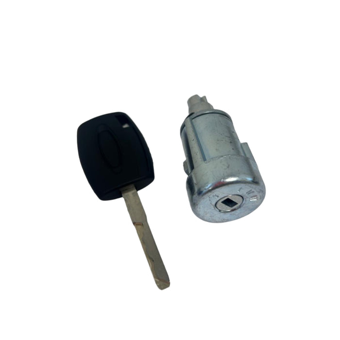 Ignition Lock Cylinder and Key for Ford HU101 Focus, C Max, Mondeo