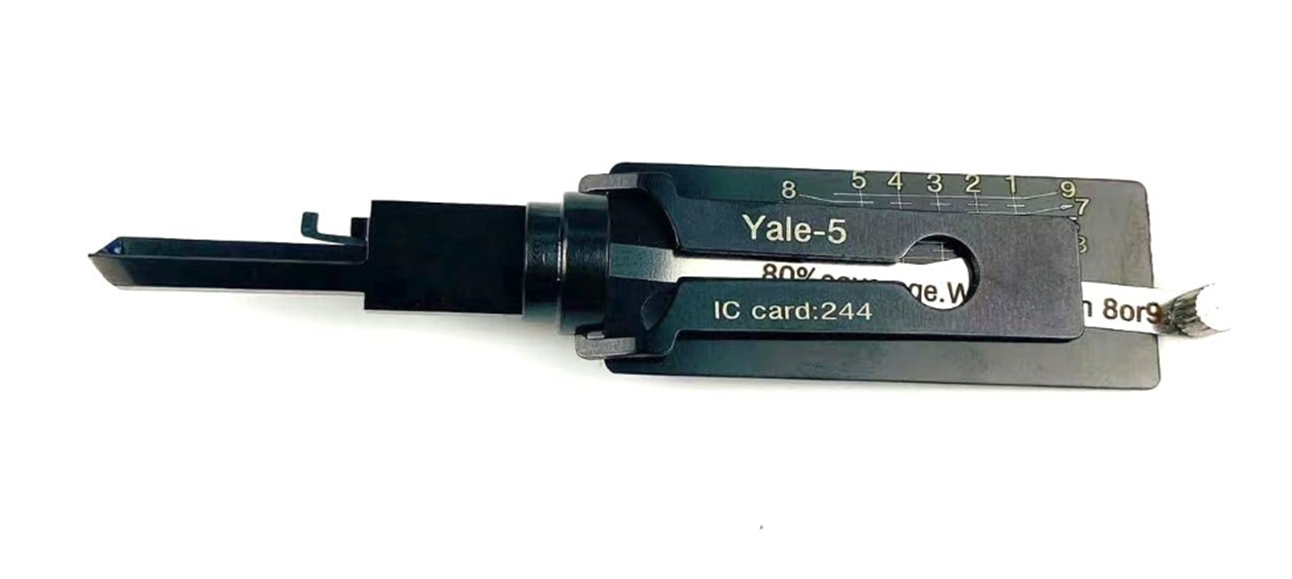 Residential Pick and Decoder 2in1 Yale 5 (Black)