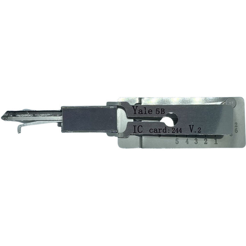Residential Pick and Decoder 2in1 Yale 5-B (Silver) - Entry Tools