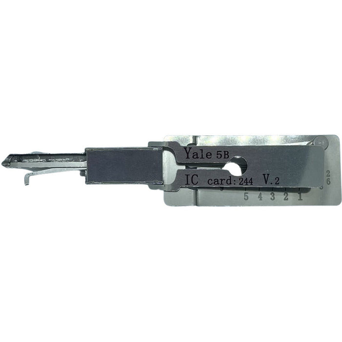 Residential Pick and Decoder 2in1 Yale 5-B (Silver)