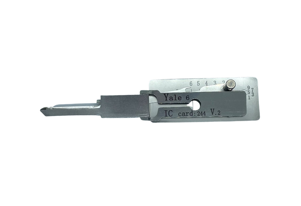 Residential Pick and Decoder 2in1 Yale 6 (Silver)