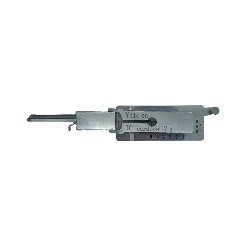 Residential Pick and Decoder 2in1 Yale 6-B Silver - Entry Tools
