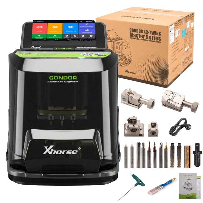 Xhorse CONDOR XC-TWINS Key Cutting Machine XCMT01GL AI Optical Recognition