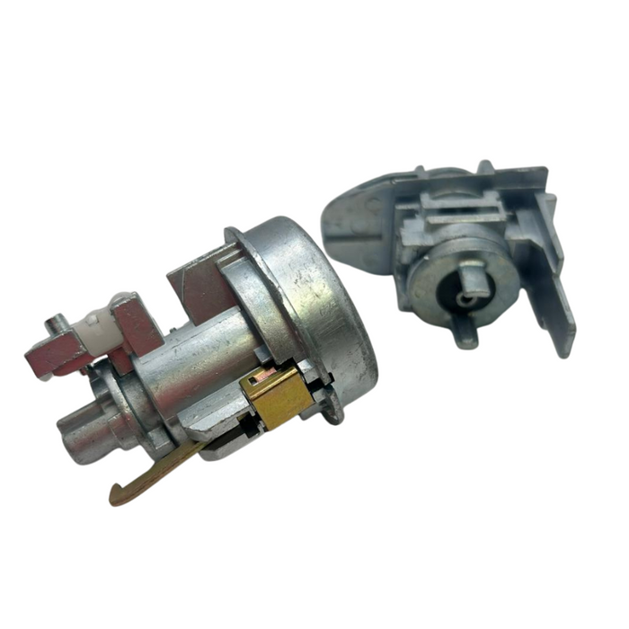 Lock Set - Ignition Barrel Left Door Lock and 2 Keys for Ford Fiesta