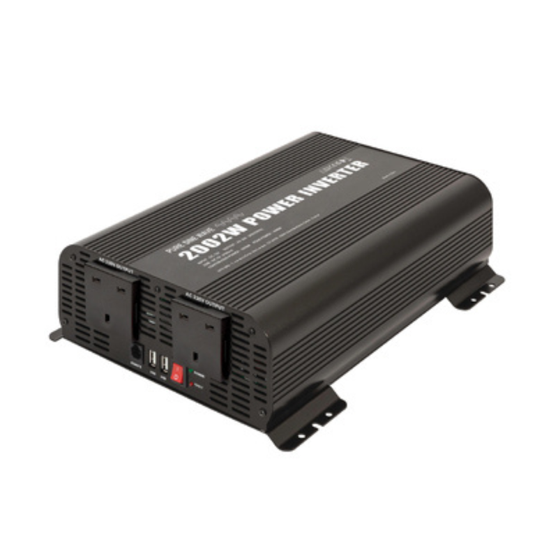 PSW 2002W RC-12 Pure Sine Wave Power Inverter – 12V to 230V