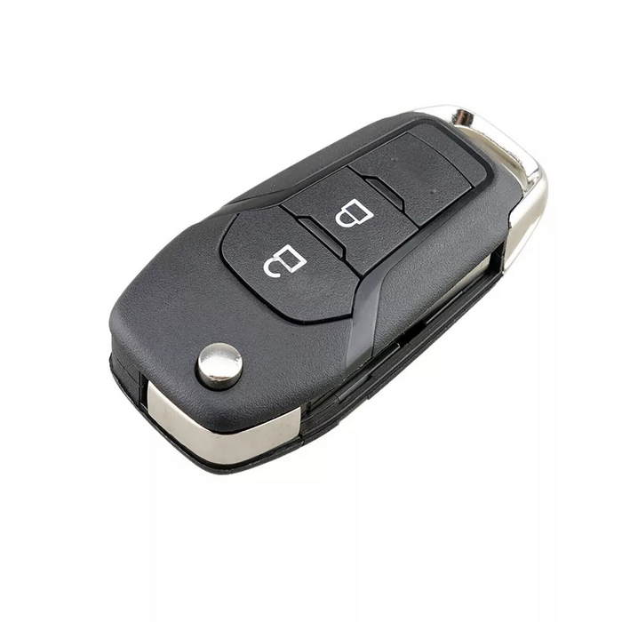 Flip Key Remote Case for Ford Ranger Fiesta KA EcoSport HU101 (Battery on Case) - Key Cases