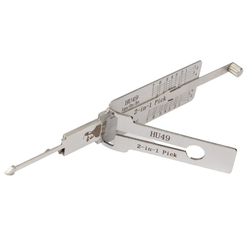 Original Mr Li Lishi HU49 2 in1 Pick/Decoder (for VAG Chevolet Cadillac) - Tool